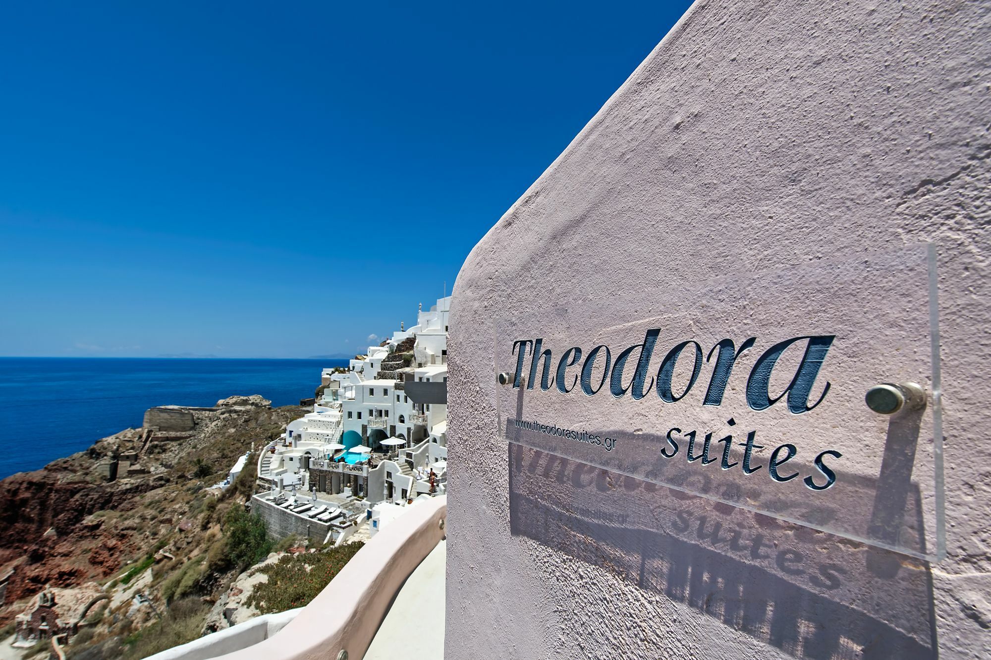 Theodora Suites (Adults Only) Oía Dış mekan fotoğraf