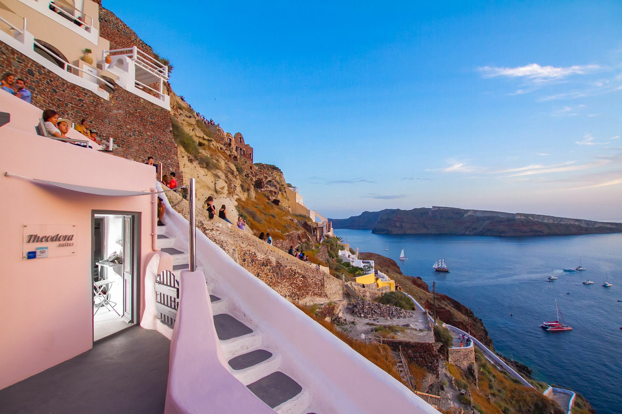 Theodora Suites (Adults Only) Oía Dış mekan fotoğraf
